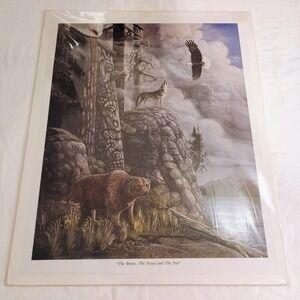 Cameron Blagg The Brave The Proud and The Free Signed Numbered Print 508/950 COA